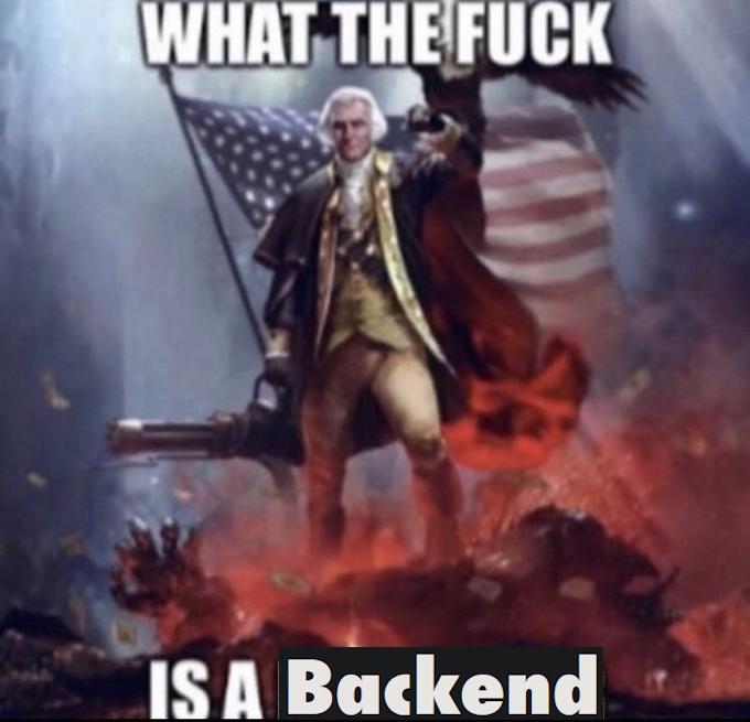Back-end meme